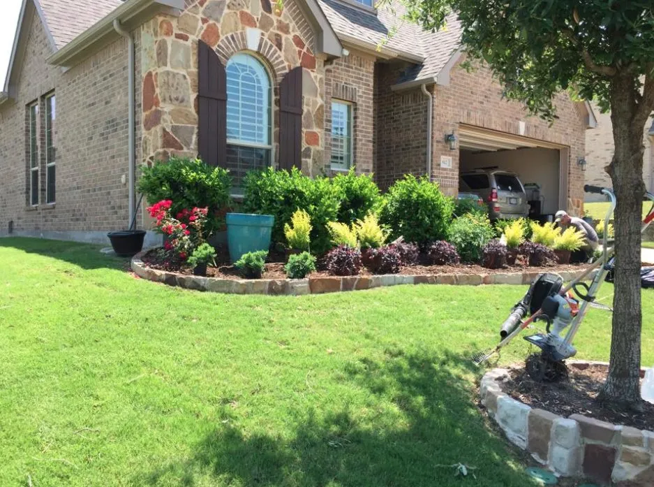 Affordable lawn mowing service for outdoor upgrades across Little Elm, TX - Texas Rainman