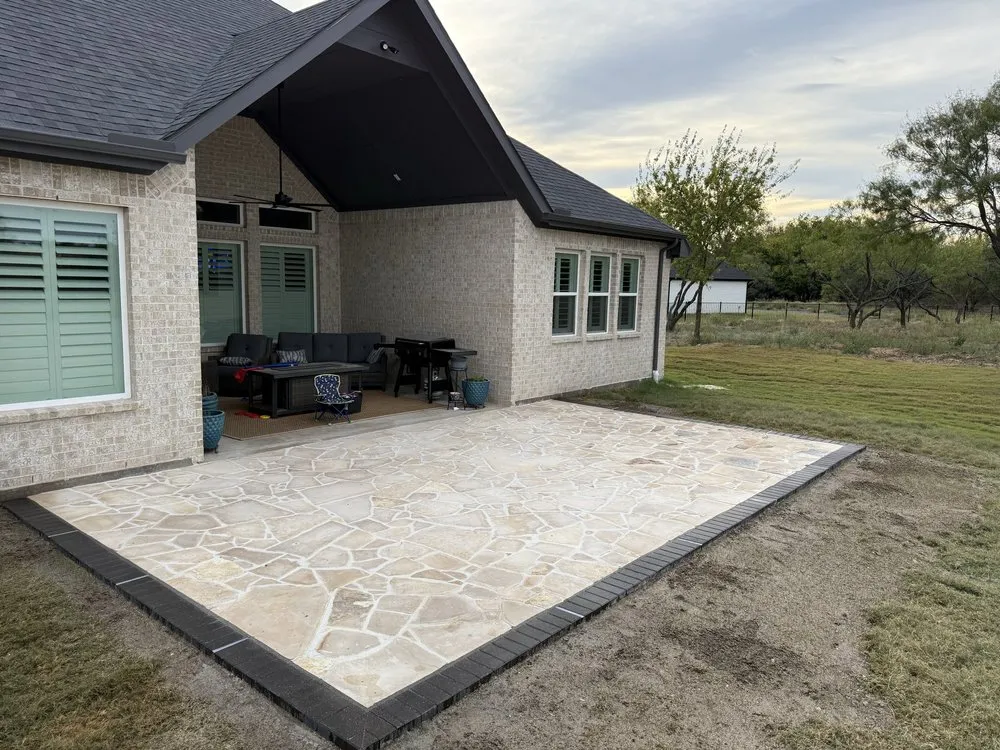 Expert lawn mowing service in Weatherford, TX by Texas Select Landscape