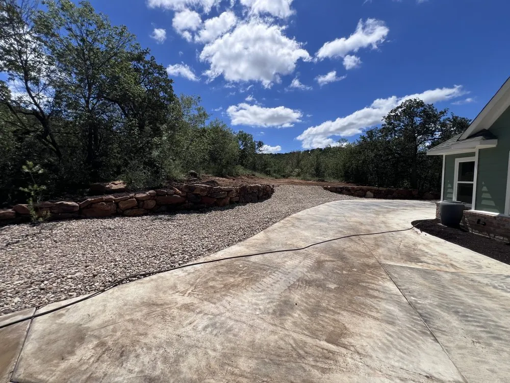 Custom landscape installation for residential properties in Weatherford, TX by Texas Select Landscape