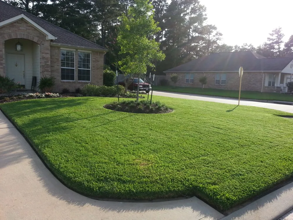 Custom landscaping services in Houston, TX by Texas Serene Lawn and Landscaping