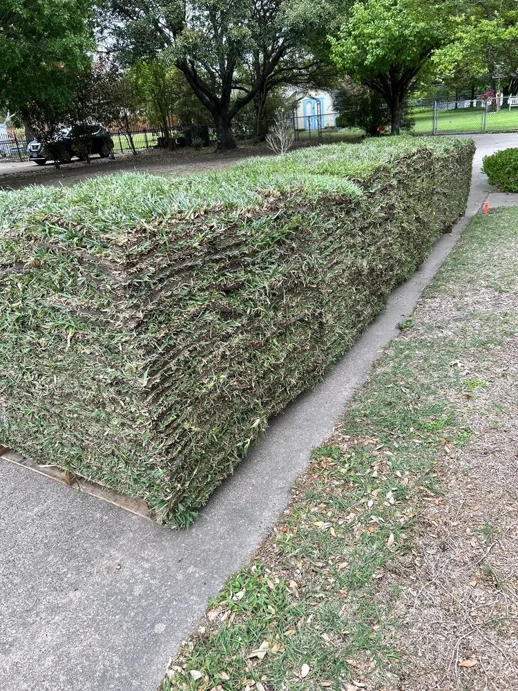 Expert garden landscaping for residential properties in DeSoto, TX by Texas Sod and Drainage