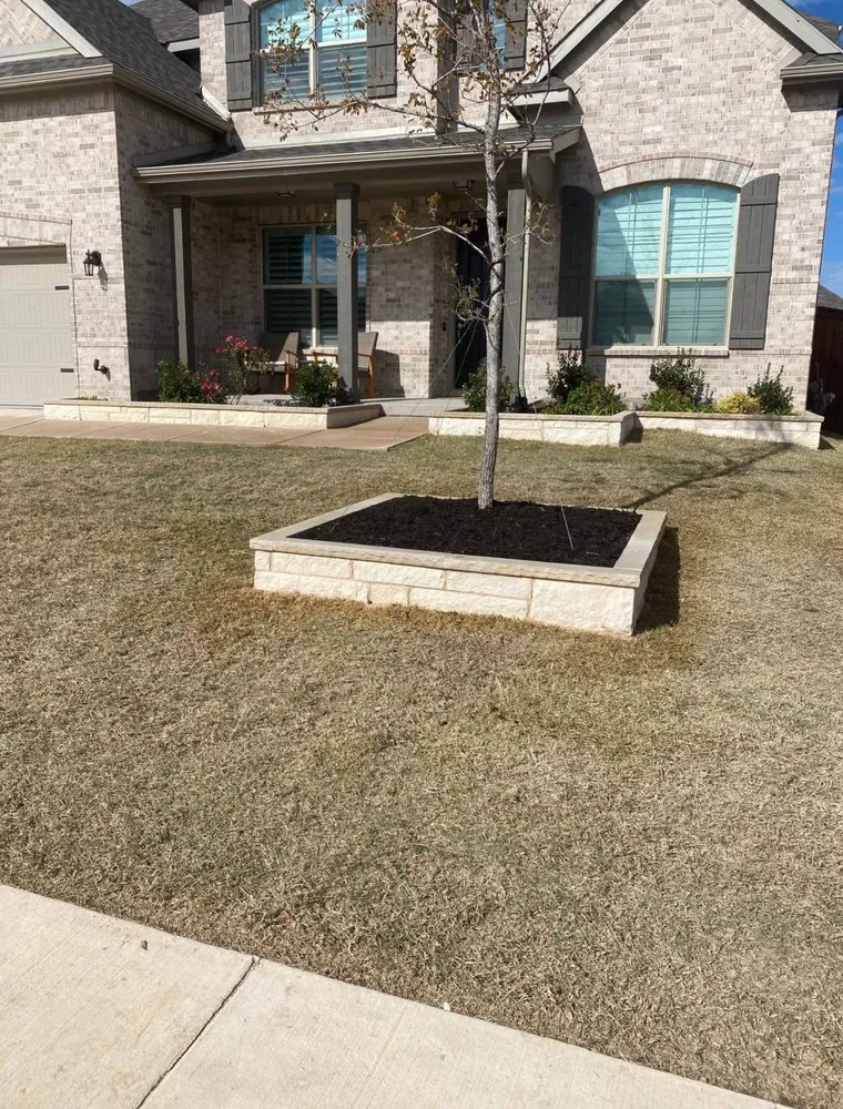Expert outdoor landscaping for homes in Dallas, TX by Texas Stone