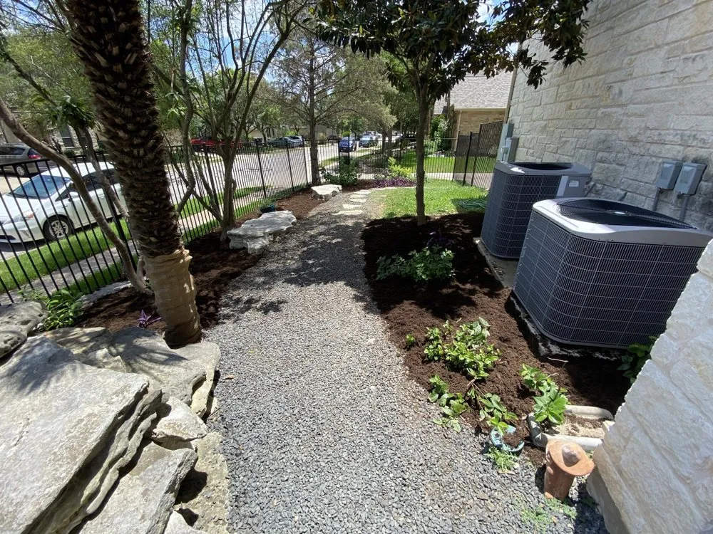 Affordable residential landscaping for residential properties in Fredericksburg, TX by Texas Stripes Landscape and Lawn Care