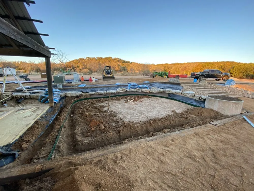 Custom garden landscaping for outdoor upgrades in Fredericksburg, TX by Texas Stripes Landscape and Lawn Care