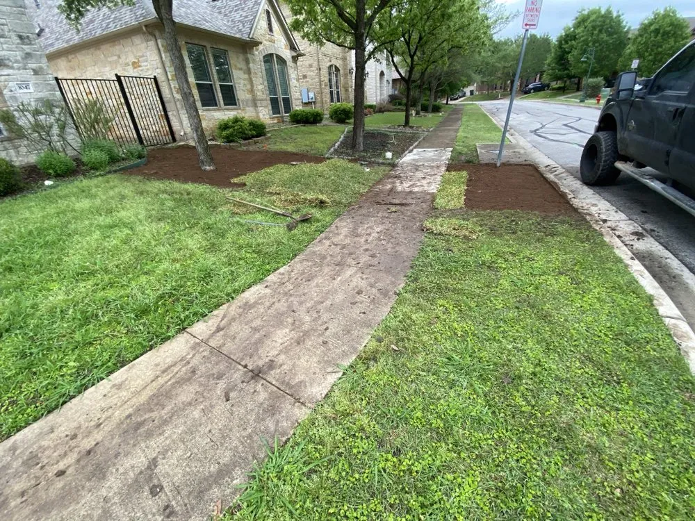Expert residential landscaping with custom design in Fredericksburg, TX by Texas Stripes Landscape and Lawn Care
