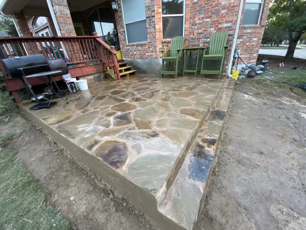 Professional landscape design for beautiful yards across Fredericksburg, TX - Texas Stripes Landscape and Lawn Care