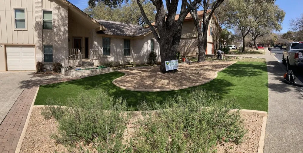 Local yard maintenance in San Antonio, TX by Texas Total Landscape