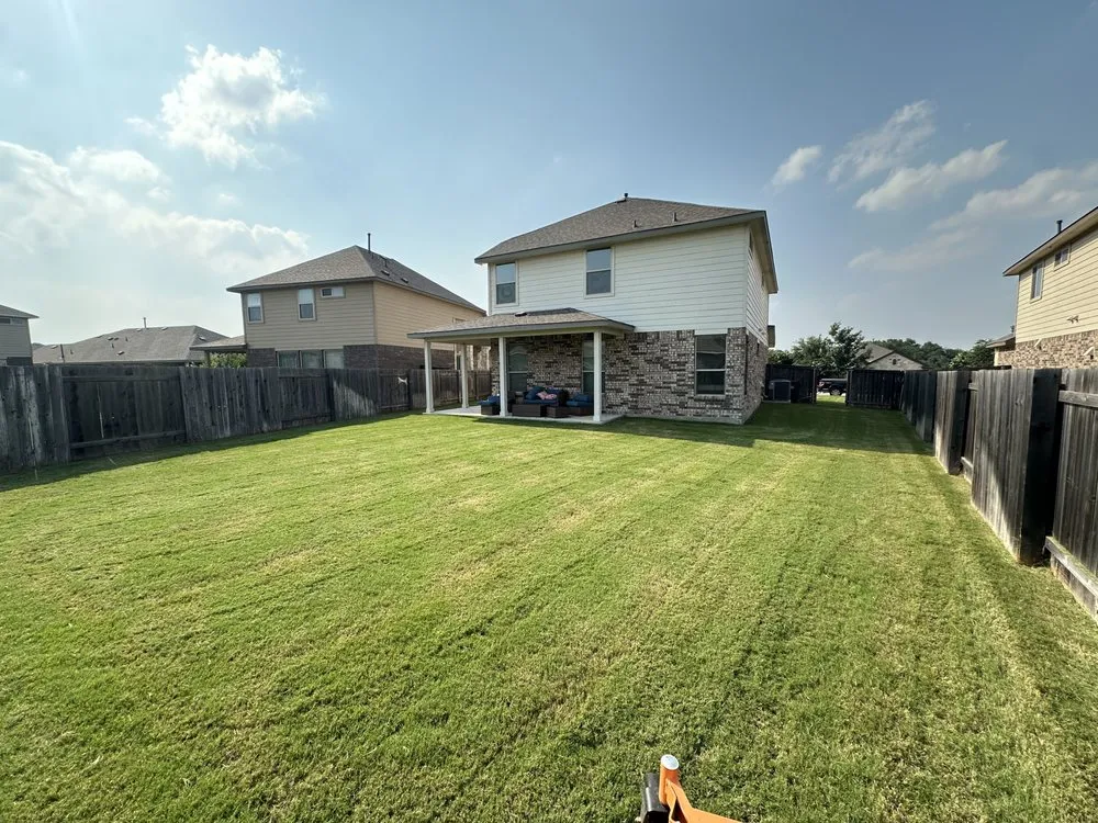 Affordable yard cleanup service for homes across Round Rock, TX - Texas Tough Lawn & Landscaping