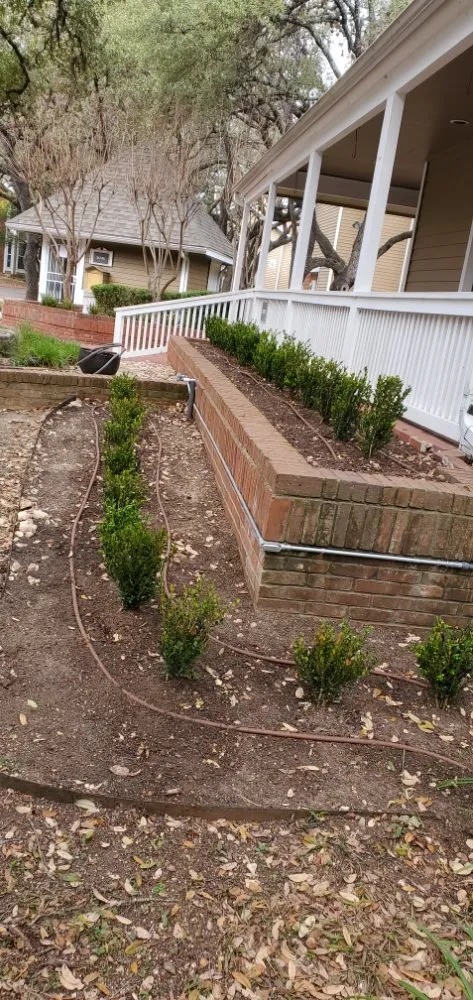 Custom garden landscaping in San Antonio, TX - Texas Tradition Landscaping