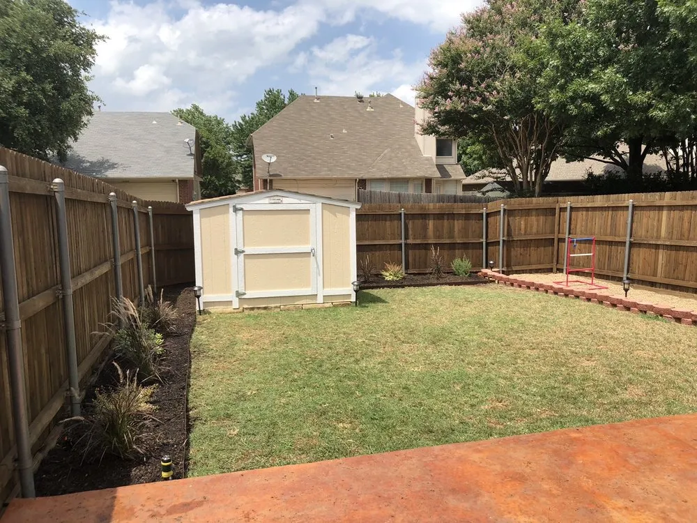 Custom yard cleanup service for outdoor upgrades across Prosper, TX - Texas Tree & Landscape
