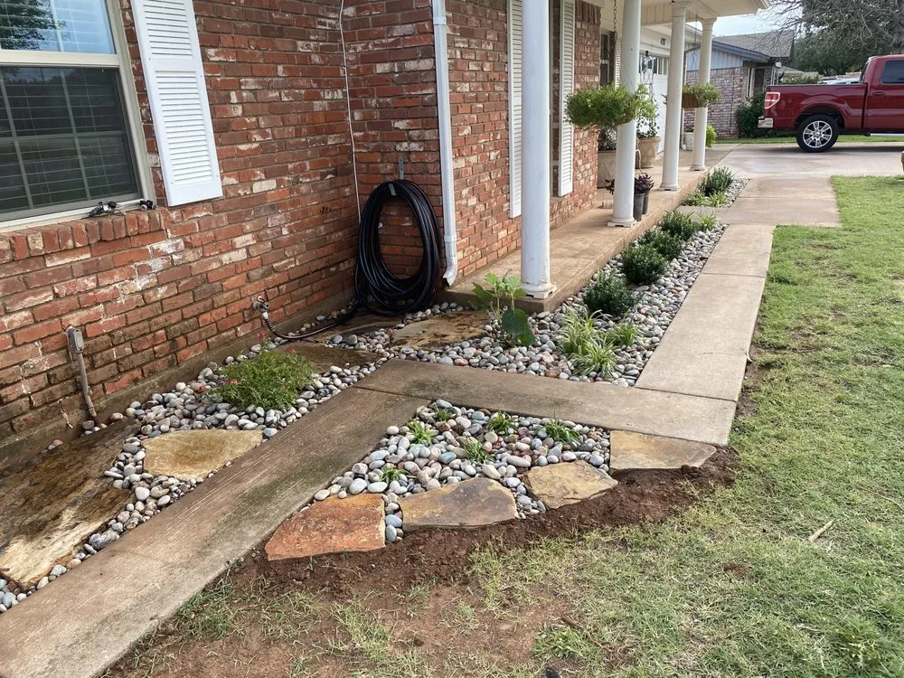 Professional landscaping services for year-round maintenance in Wichita Falls, TX by Texas Tree & Landscape