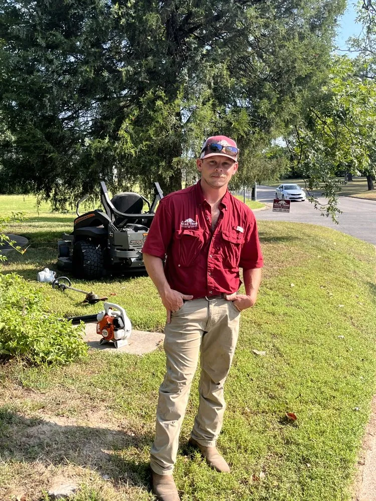 Local yard cleanup service in Athens, TX - Texas Trims Mowing and Gardening Service