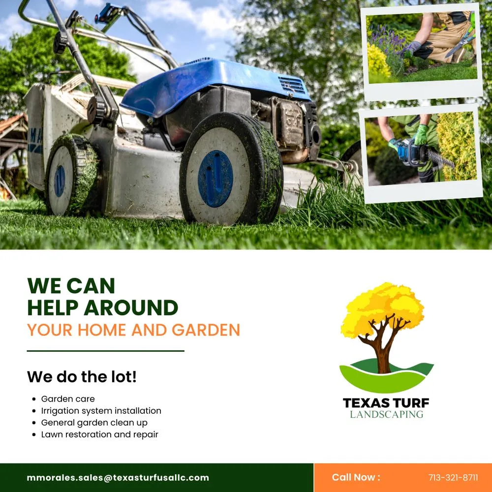 Trusted outdoor landscaping experts serving Houston, TX - Texas Turf Landscaping