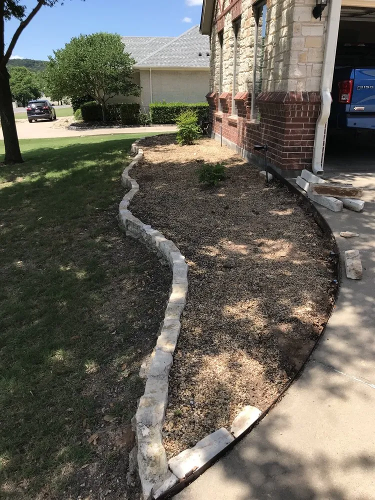Top-rated garden landscaping for outdoor upgrades in Granbury, TX by Texas Turf Lawn Care