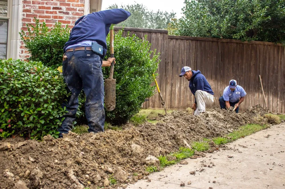 Reliable garden landscaping with custom design across Carrollton, TX - Texas Waterboys Outdoor Services
