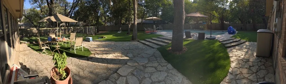 Professional garden landscaping with custom design across Lakeway, TX - TexasTurf