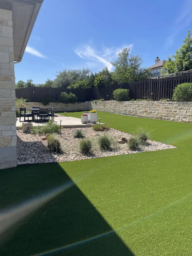 Custom yard maintenance for residential properties in Lakeway, TX by TexasTurf