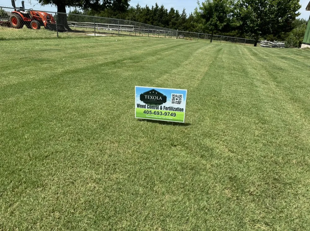 Reliable yard cleanup service in Oklahoma City, OK by Texola Turf