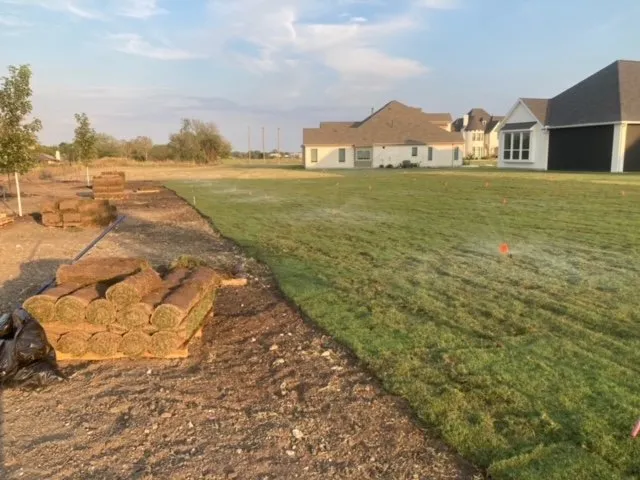 Custom residential landscaping in Van Alstyne, TX - Texoma Grass Guys