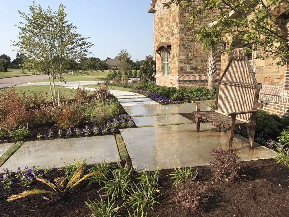 Custom garden landscaping in Madill, OK by Texoma Horticulture