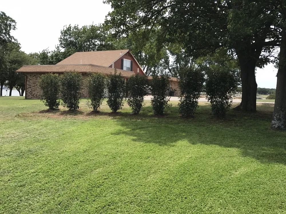 Affordable outdoor landscaping in Madill, OK by Texoma Horticulture