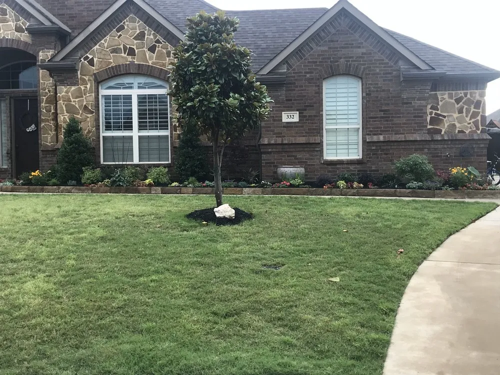 Local lawn care service for year-round maintenance in Argyle, TX by Texscapes Irrigation