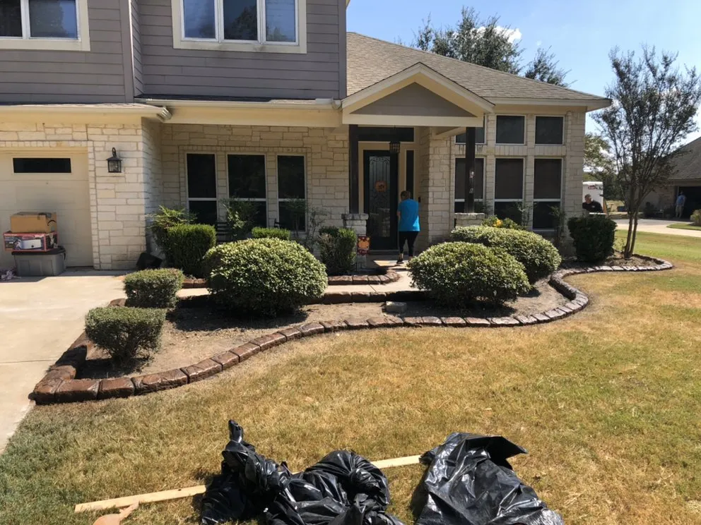 Reliable landscaping services for homes across Pflugerville, TX - TexStar Curb & Borders
