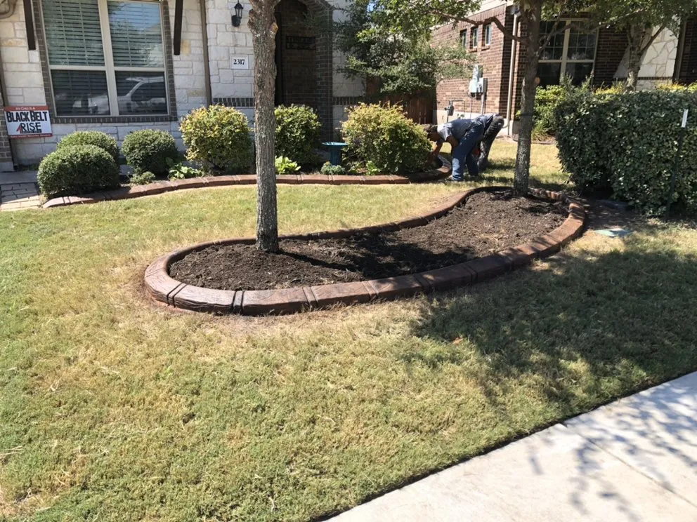 Expert yard cleanup service for outdoor upgrades across Pflugerville, TX - TexStar Curb & Borders