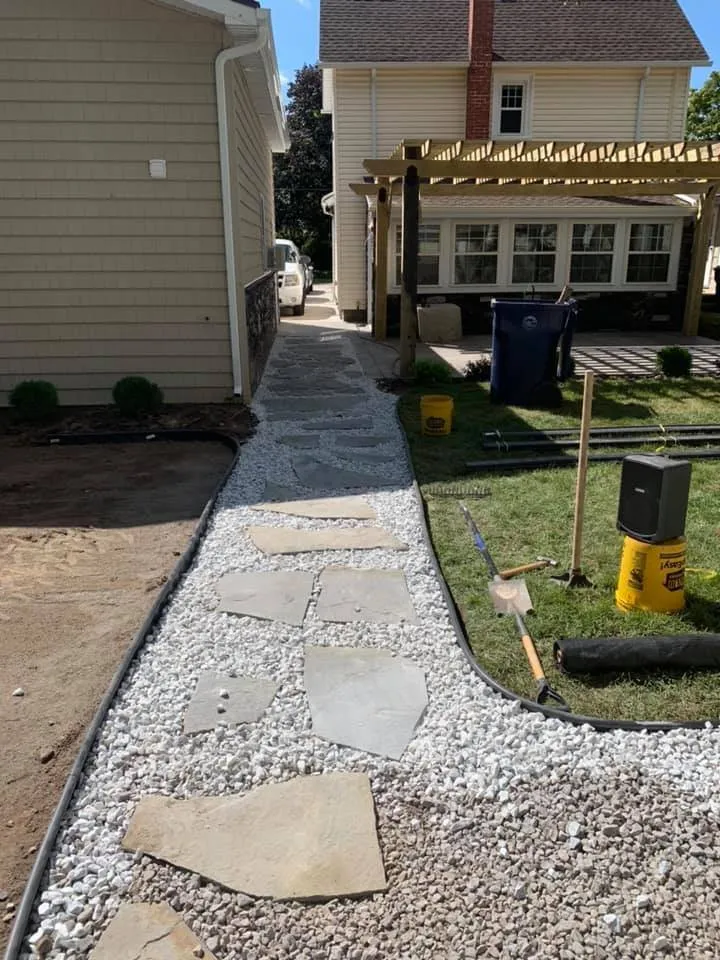 Professional outdoor landscaping in Lockport, NY by T.F Snowplowing & Property Services
