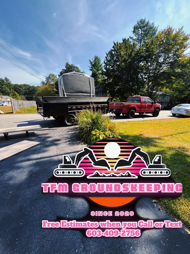 Custom lawn mowing service in Somersworth, NH by TFM Groundskeeping