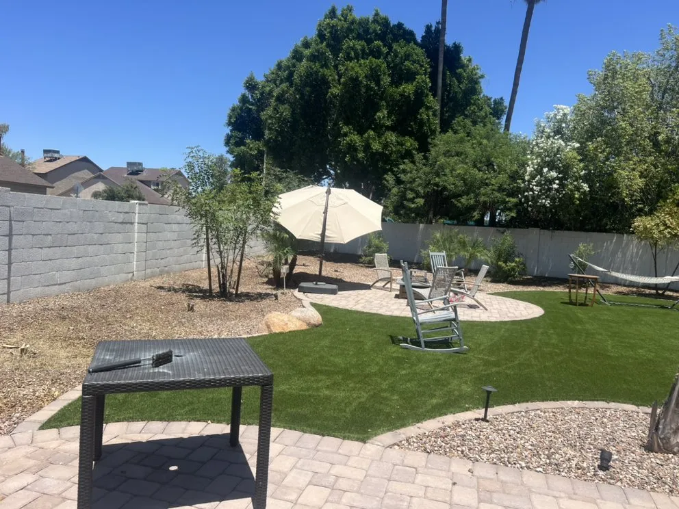 Top-rated lawn care service with custom design in Scottsdale, AZ by TFP Landscaping