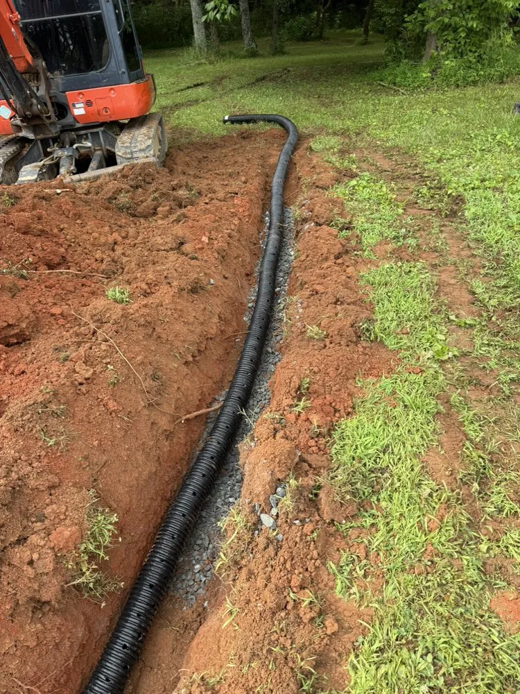 Affordable residential landscaping in Township Of Taylorsville, NC by TG Grading & Landscaping