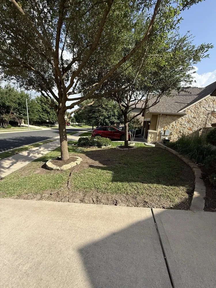 Custom garden landscaping in Austin, TX by TGO Installation