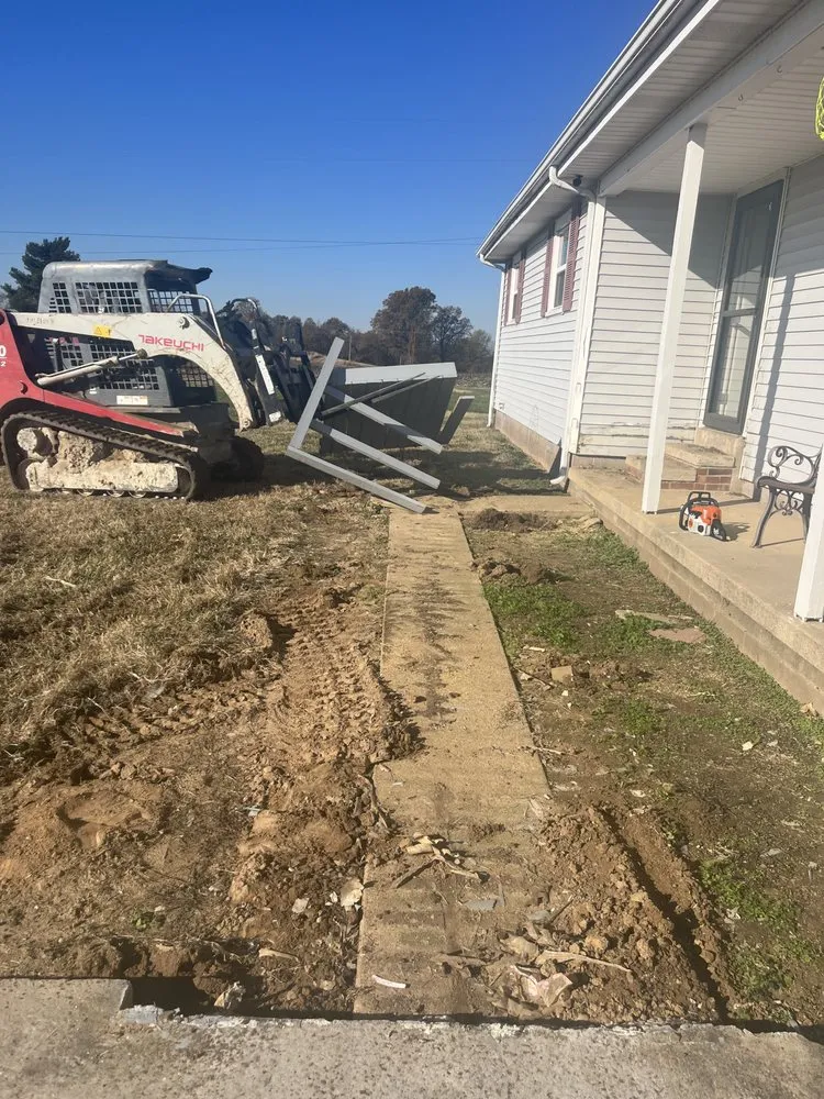 Custom landscaping services in Union City, TN by TGR Construction