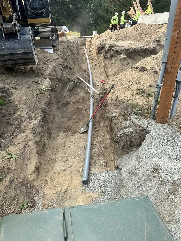 Custom yard maintenance for outdoor upgrades in Port Orchard, WA by TH Excavation