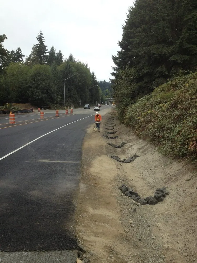 Affordable lawn mowing service with custom design in Port Orchard, WA by TH Excavation