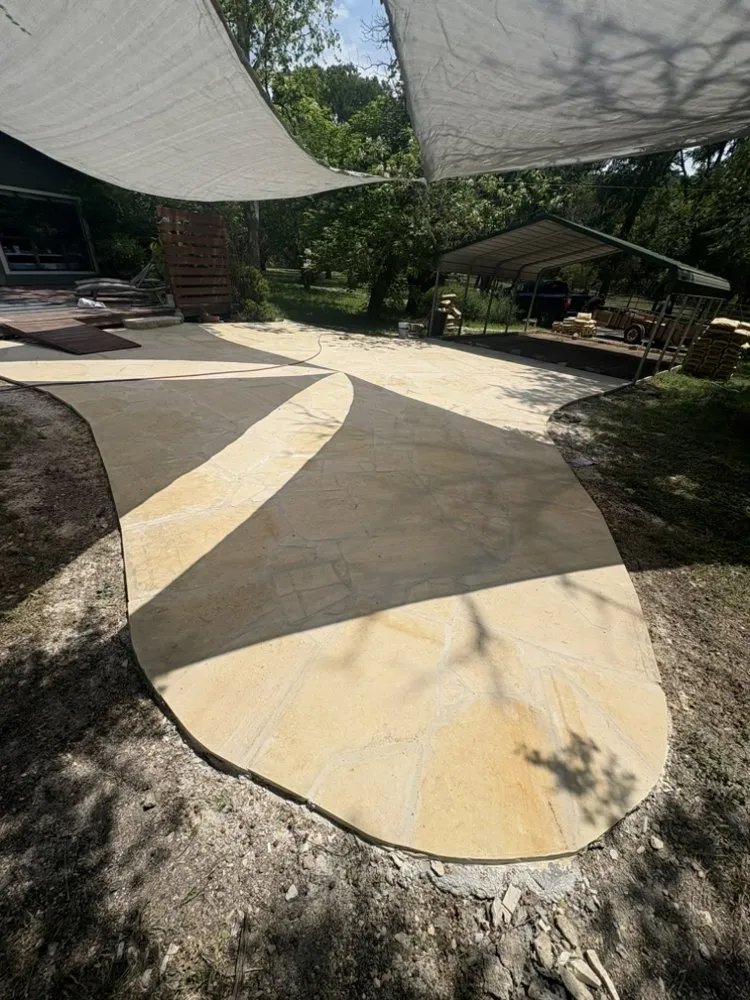 Affordable lawn mowing service in Austin, TX by TH Masonry & Hardscapes