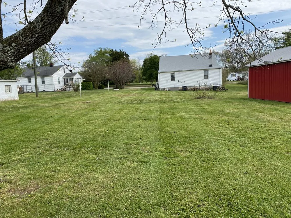 Custom outdoor landscaping for residential properties in Ruther Glen, VA by T.Hall’s Landscaping