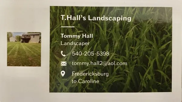 T.Hall’s Landscaping Logo