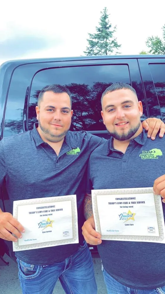 Affordable lawn care service with custom design in Shelbyville, IN by Tharp's Lawn Care & Tree Service