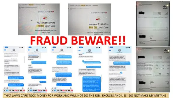 That Girl Lawn Care & Landscaping Design Logo