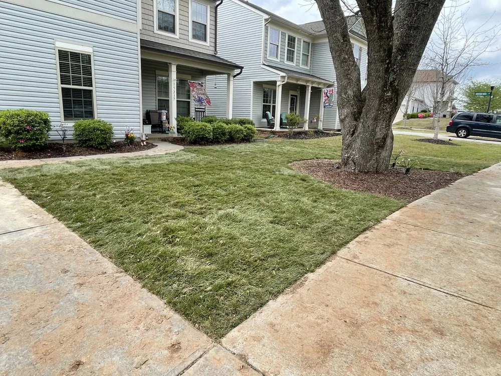 Custom outdoor landscaping for homes across Huntersville, NC - That Guy Ryan Landscaping