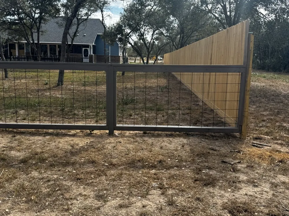 Local yard maintenance with custom design in Industry, TX by That Handyman