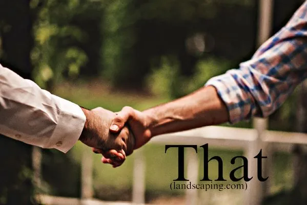 That Landscaping Logo