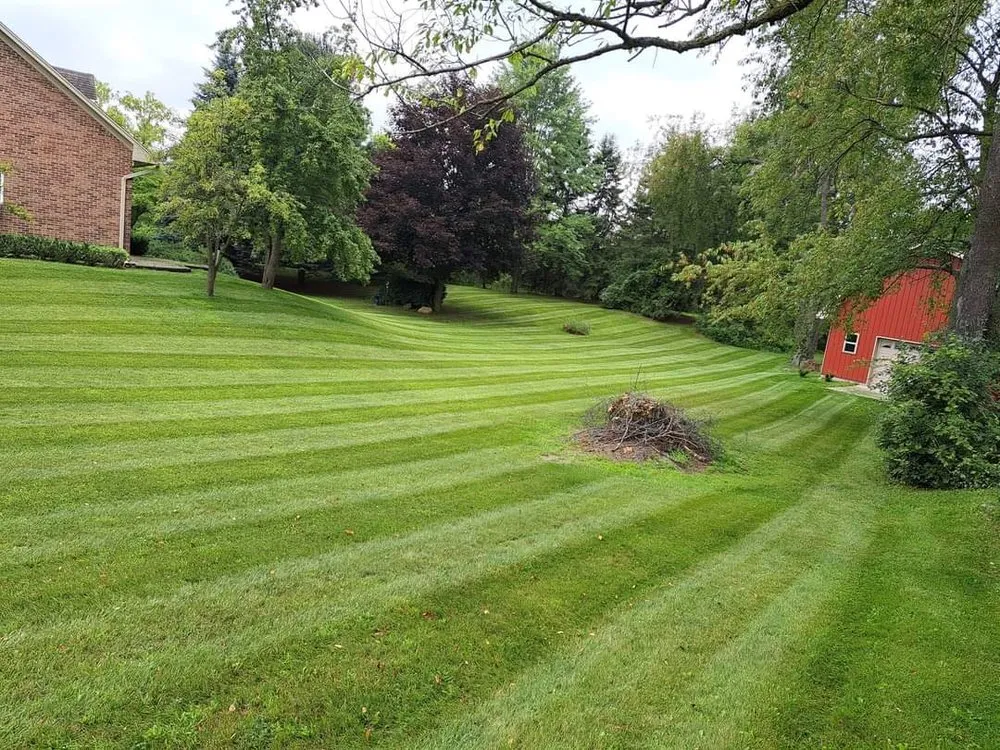 Professional lawn mowing service in White Lake, MI by That Lawn & Snow