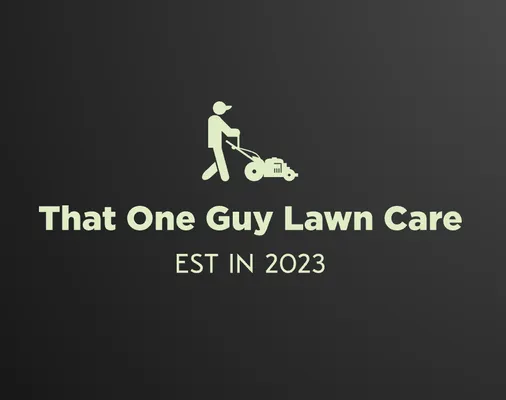 That One Guy Lawn Care Logo
