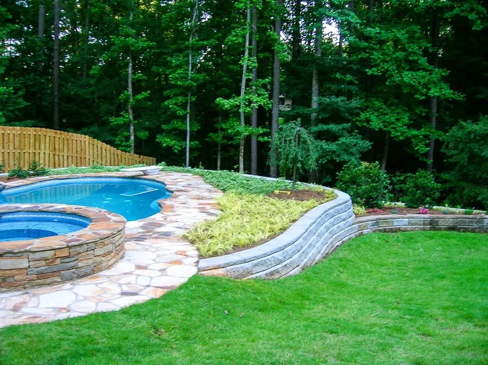 Trusted yard maintenance with custom design in Riverdale, GA by Thay Land Management and Fencing