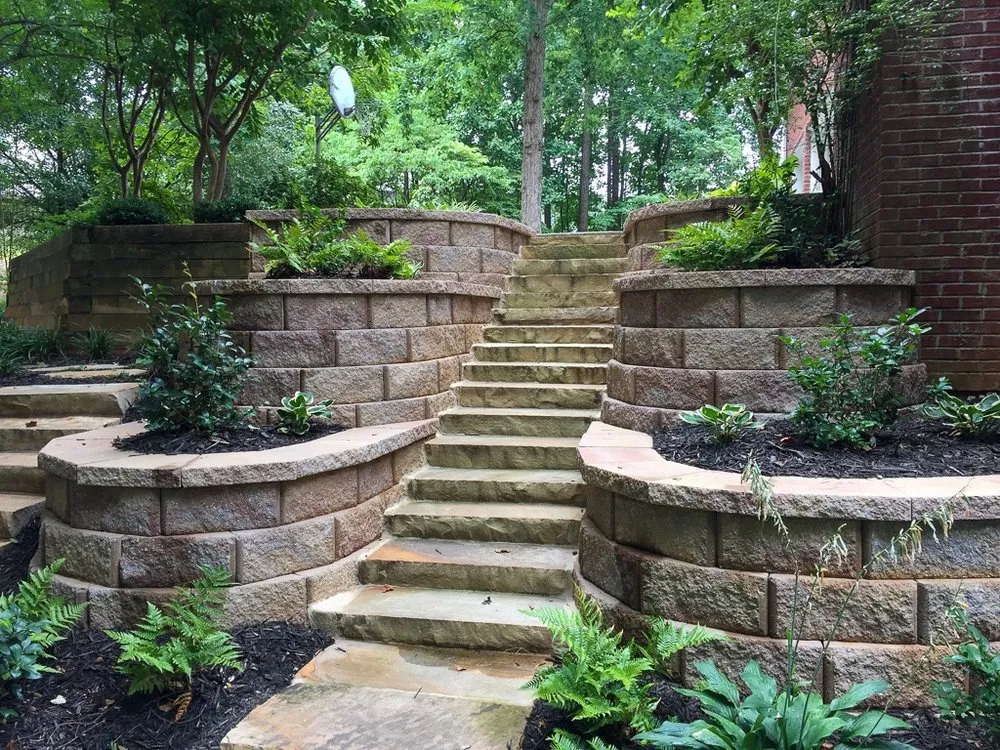 Affordable garden landscaping in Riverdale, GA by Thay Land Management and Fencing