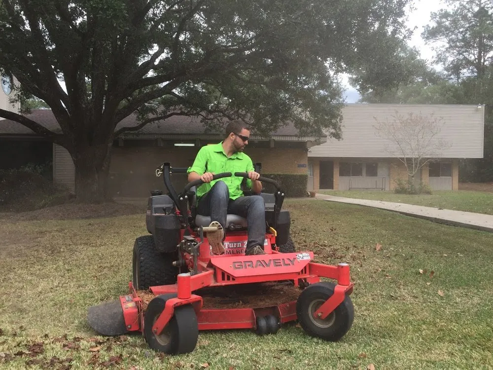 Affordable landscape design in Groves, TX by The 409 Mowers