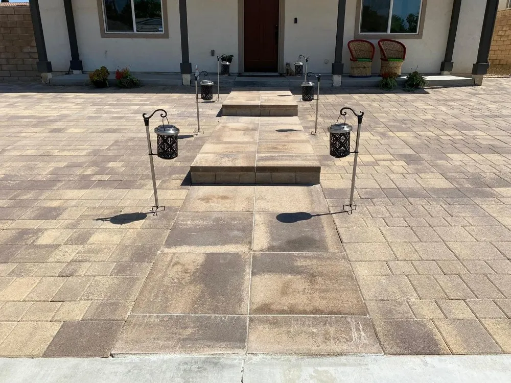 Professional yard maintenance with custom design in San Fernando Valley, CA by The A Team Landscape